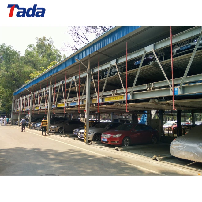 
PSH 3 floor lift-sliding smart car park for public parking 