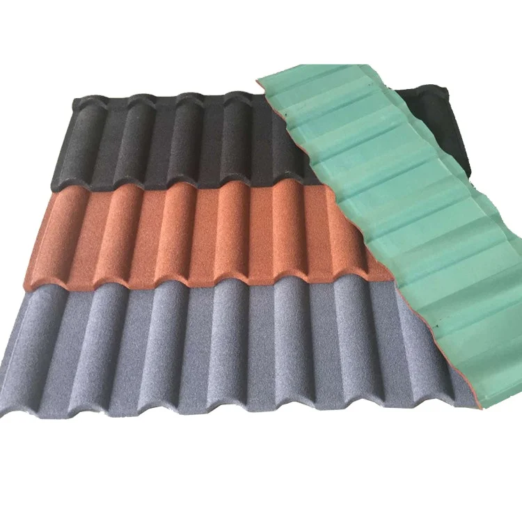 Cailin Stone Coated Metal Roofing 50 Years Warranty 2023 Modern Design Aluminium Sheets House Tiles For Brasil Hotel