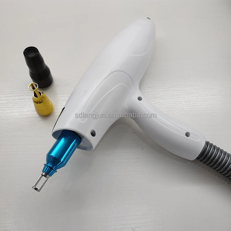 Q Switch Nd Yag Laser 532 1320 1064nm Tattoo Removal Carbon Peeling Skin Rejuvenation Handpiece