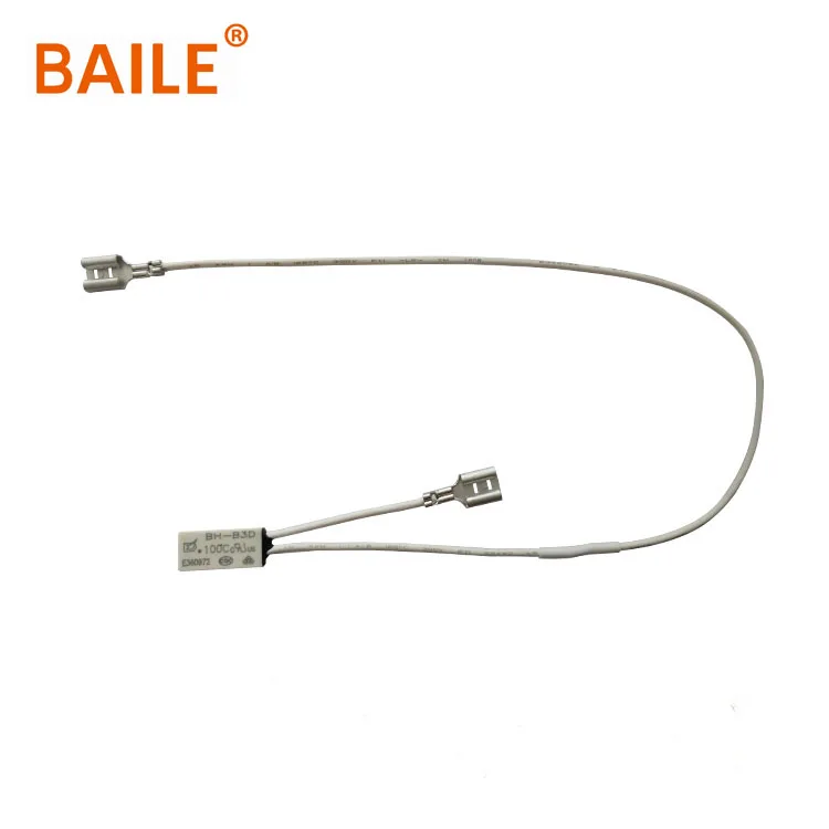 Сбрасываемый металлический корпус Baile 45C ~ 155C 5A 250V термозащита для