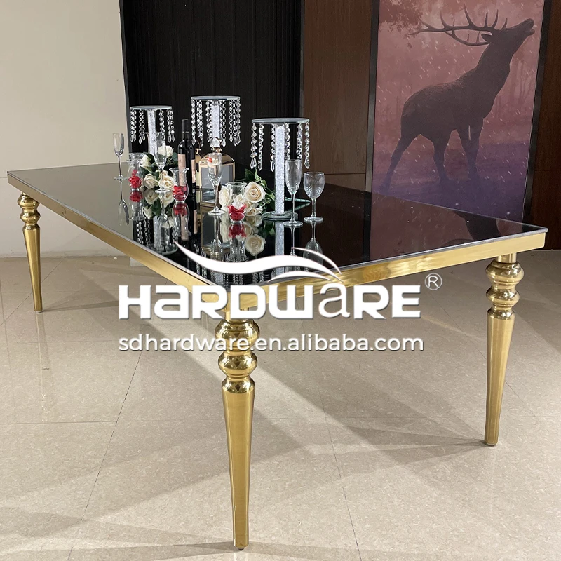 Factory Direct Sale Hotel Event Furniture Modern Dining Wedding Tables For Events