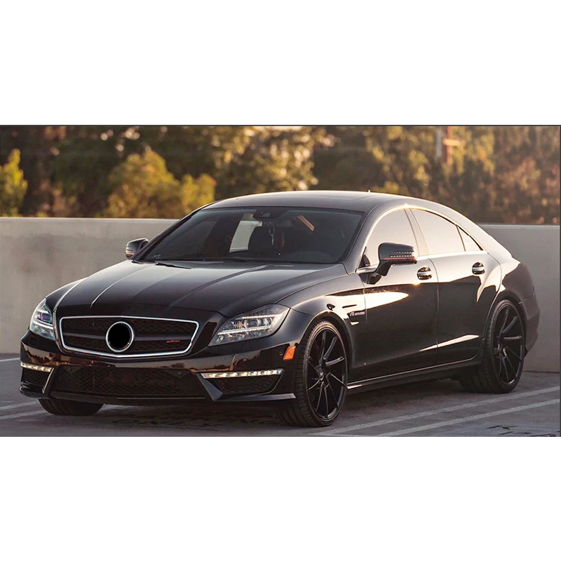 Upgrade Front Rear Bumper Body Kit For Mercedes-Benz CLS-Class C218 To CLS63 AMG 2011-2014