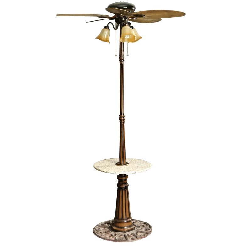 New Design Balcony Outdoor Waterproof garden patio  street 52' inch stand fan outdoor ceiling fan with light