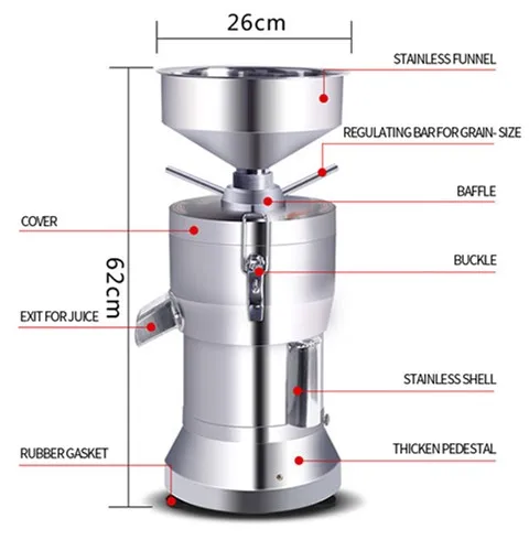 peanut butter machine/ bulk peanut butter making machine/ nuts butter maker