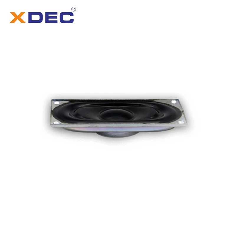 Competitive price 20*40*5.7mm 8Ohm 1.5W  black plastic diaphragm iron frame rectangular Speaker Driver for mobilephone computer