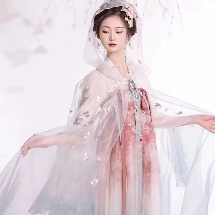 Traditional Chinese Clothing Clothes Modern Style National Costume Clothing National Tide Ancient Style  Hanfu  Dress