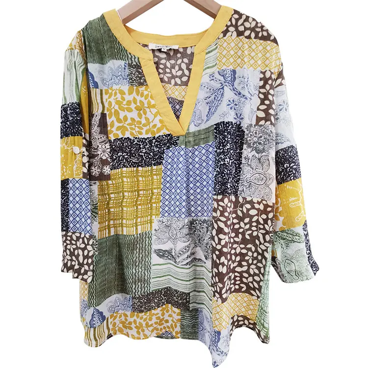 Best Quality Casual Girls Women Casual Blouse Made In Italy