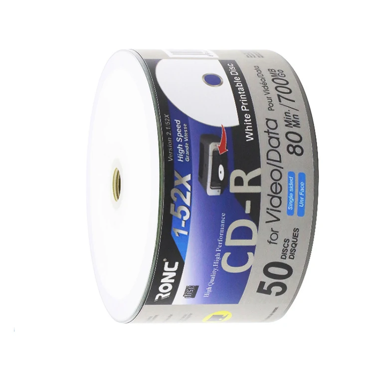 2022 Agreat Popular Princo Cd-R 52X Cd Disc Blank Cds 700Mb For Date Record And Music Several Pieces In One Package Blank Disks