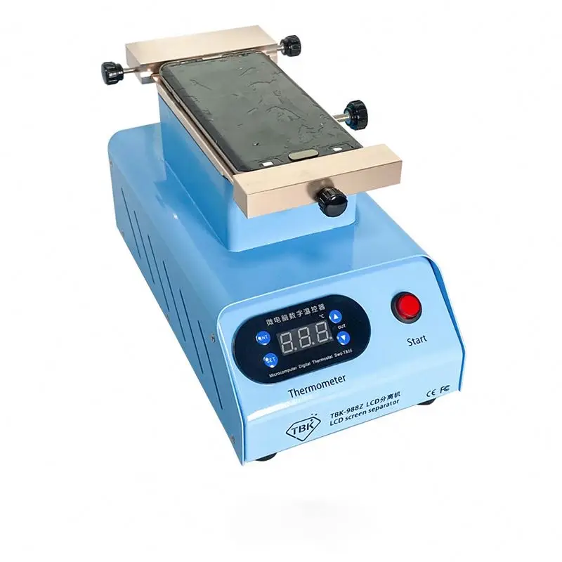 TBK 988Z LCD Separator Built-in Vacuum Pump for Separating mobile curve lcd screen separator