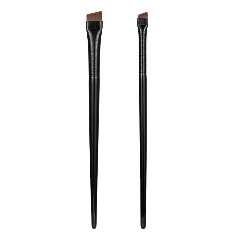 Wholesale Eyebrow Eyeliner Brush Angled Flat Eyebrow Comb Professional Beauty Makeup Brushes For Lash Eye Brow Brush