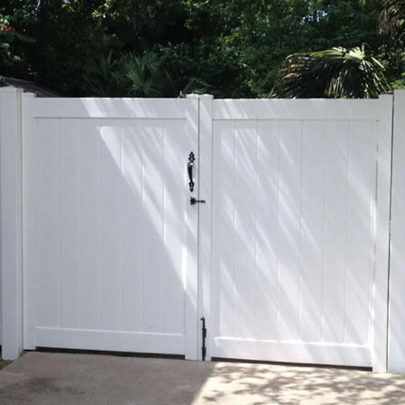 6X8 Ft White Color Plastic Pvc/Vinyl Cheap Panel Privacy Fence Panels For Sale