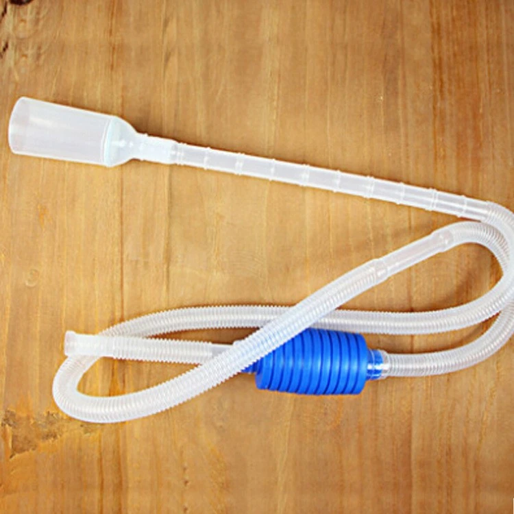 Aquarium Siphon Fish Tank Syphon Vacuum Cleaner Pump Semi-automatic Water Change Changer Gravel Water Filter Acuario Accessories