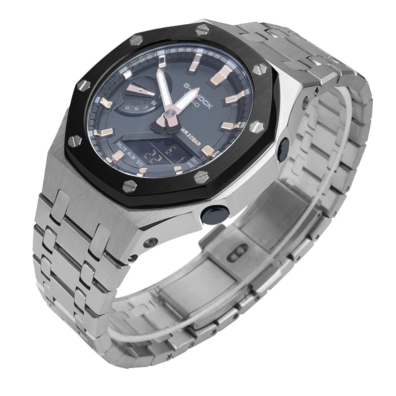 Wholesale price for G Shock GMA-S2100 modification stainless steel watch strap and metal case for replacement