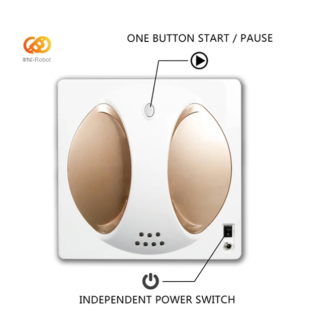 BTCBOT Electric window cleaning robot vacuum cleaner household remote control window cleaning device for home