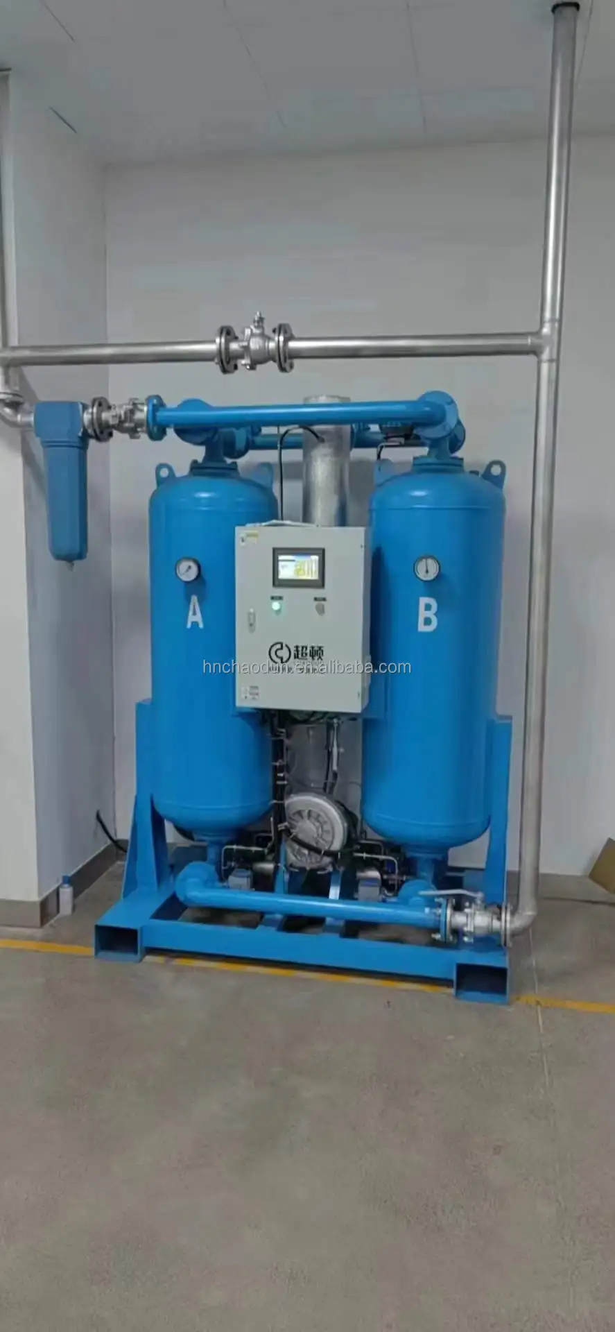 22m3/min 38m3/min Energy Saving Equipment  Blower Heat Desiccant Air Drier For Compressed Air