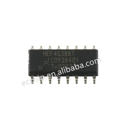 HEF4538 dual-channel precision monostable multivibrator integrated circuit IC chip SOIC-16 HEF4538BT