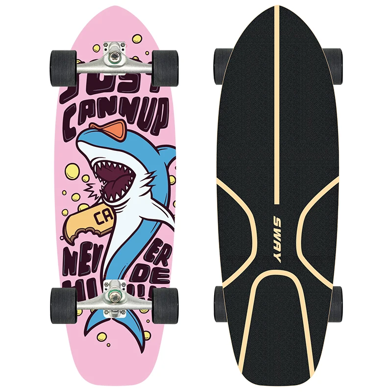 
SWAY новый продукт на заказ land surf skates с резьбой CX4 грузовик доска для серфинга 30 дюймов 