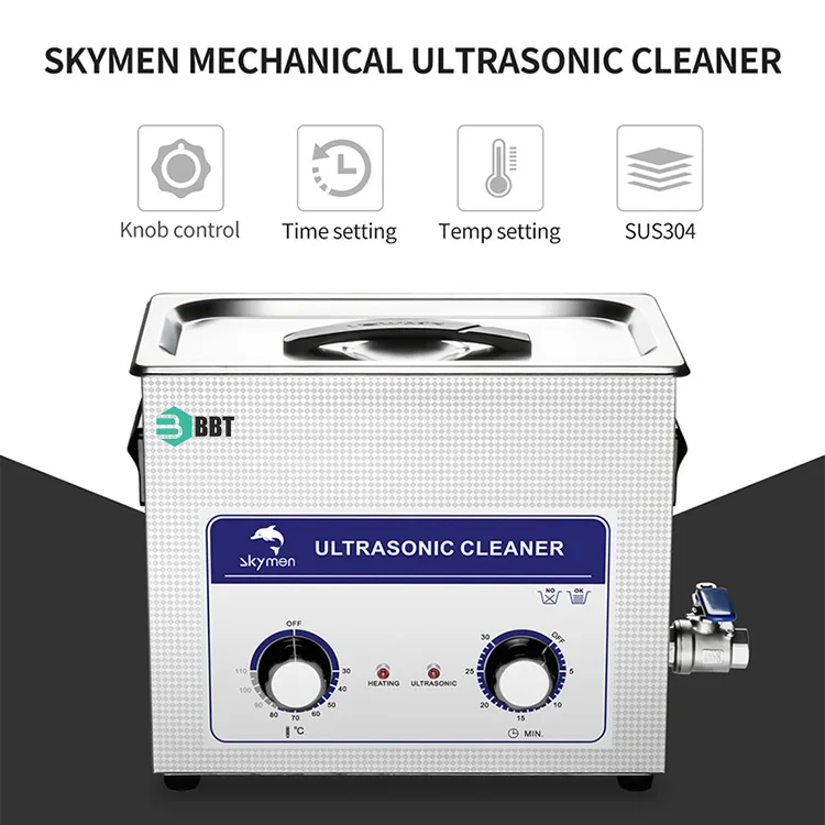 Hot Selling Commercial Household Ultrasonic Cleaner Machine 3L Portable Mini Jewellery Industrial Ultrasonic Cleaners