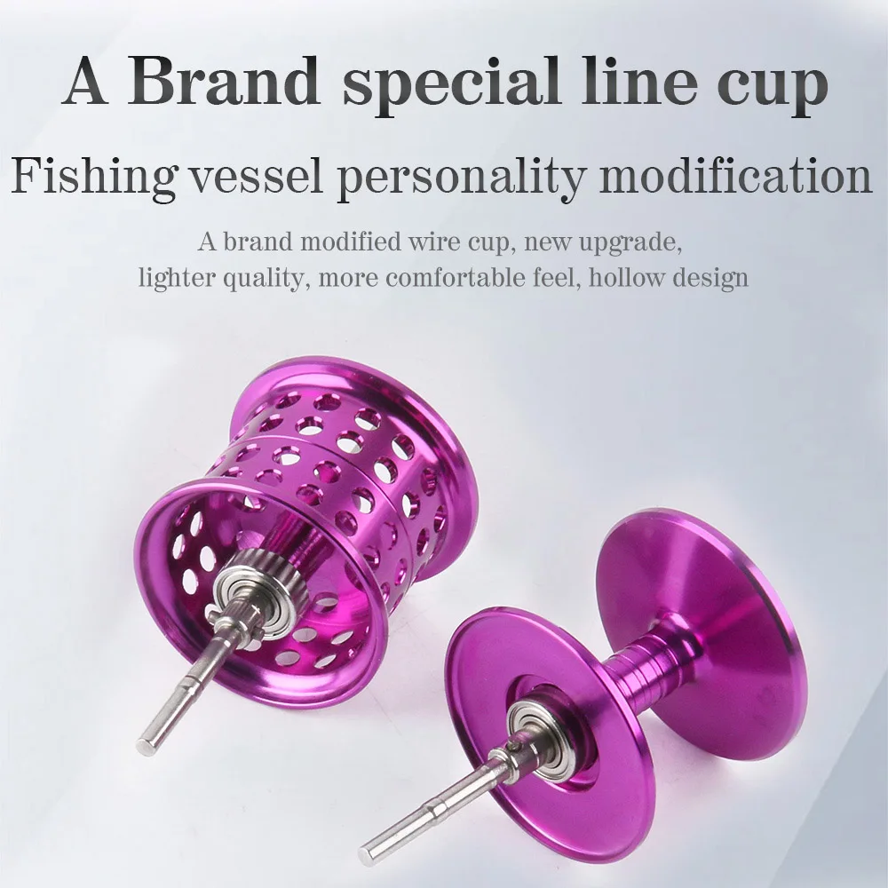 JOHNCOO Fishing Line Cup Aluminum Alloy Wire Cup for ABU Garcia Bmax3 Smax3 Pmax3