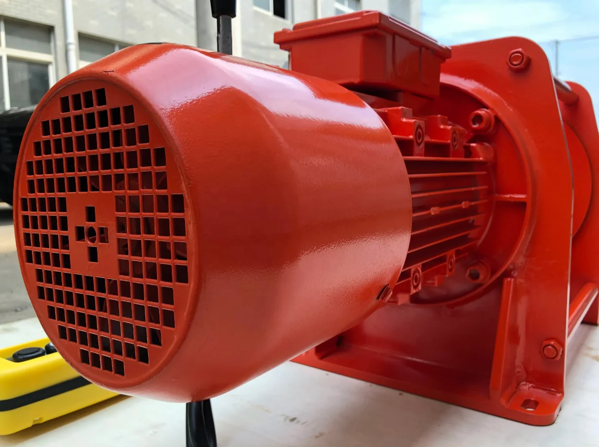 New Design 2 ton 220V 3phase Heavy Duty Wire Rope Electric Winch