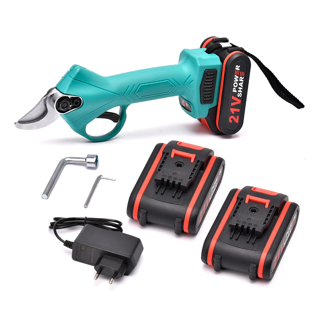 
New Model 25mm 36v More Sharp Electric Pruning Shears Cordless Electric Pruner 
