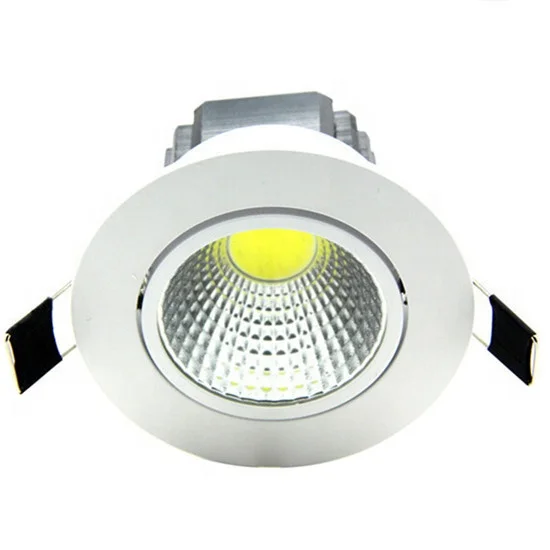 
3W 5w 7w 10w warm white pure white led cob recessed module downlight mounted spot adjustable dimmable driverless downlight 