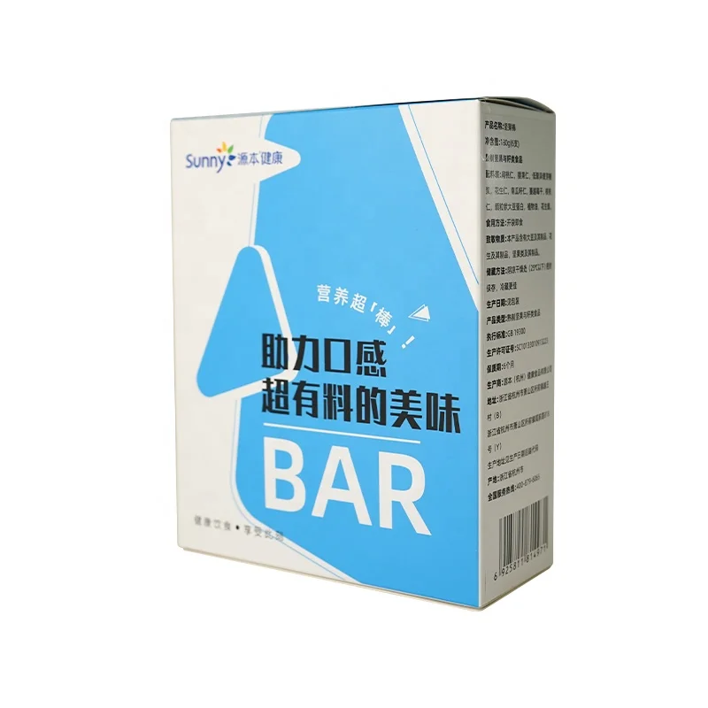 Factory Direct Sales and Wholesale Protein Bars Snacks Protein Bar in Stock 30g*7pcs Box Packaging Bag Packing Soft Cheese Baked