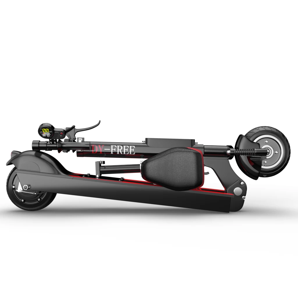 Unisex 30km/h Electric Motor Adult Scooter with 500W Power Lightweight Folding Two-Wheel Smart Electronic Vehicle
