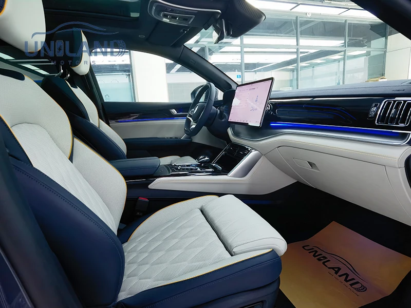 EV автомобиль 2022 BYD флагманский 4WD 635 км 6 сидений SUV китайские электрические автомобили byd Tang