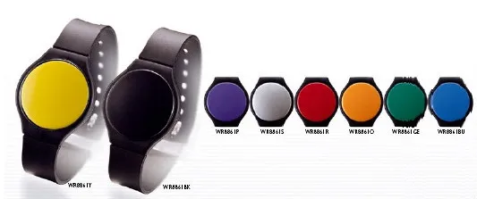 High Quality Waterproof Adjustable Long Range Rfid Bracelet Smart Chip Rfid Silicone Wristband Nfc Bracelet