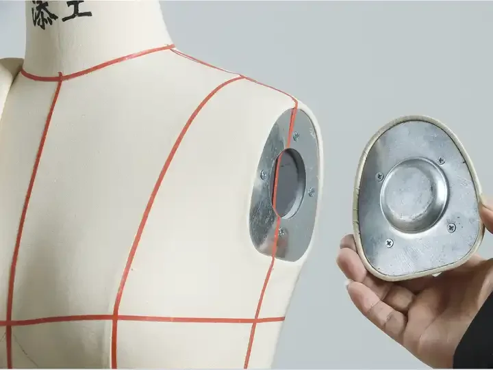 Fabric half body curvy female used dress form sewing tailoring adjustable mannequin female body bust torso