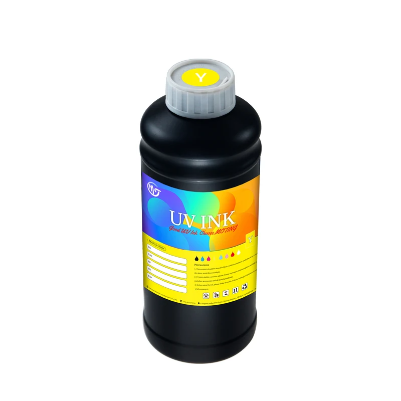 Светодиодные УФ-чернила с высокой адгезией мягкие нейтральные CMYK цифровые печатные чернила ForEpson DX5 DX7 XP600 Konica 1024i