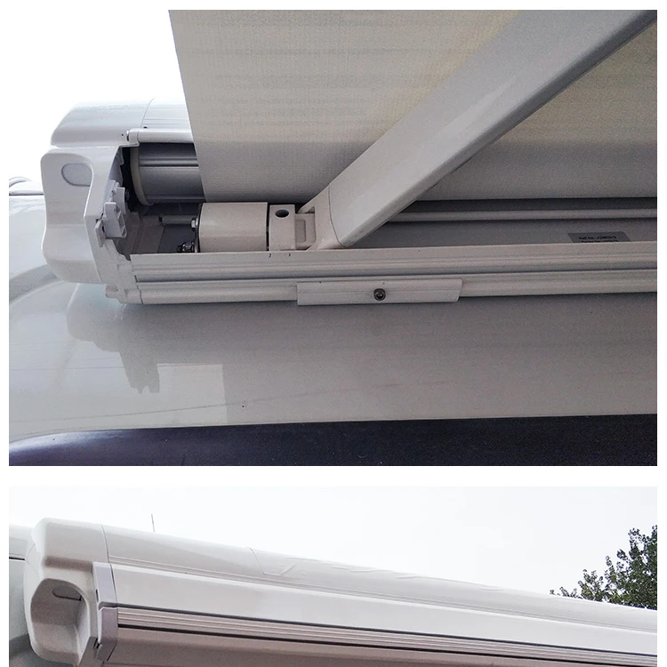 Складной тент для домов на крыше