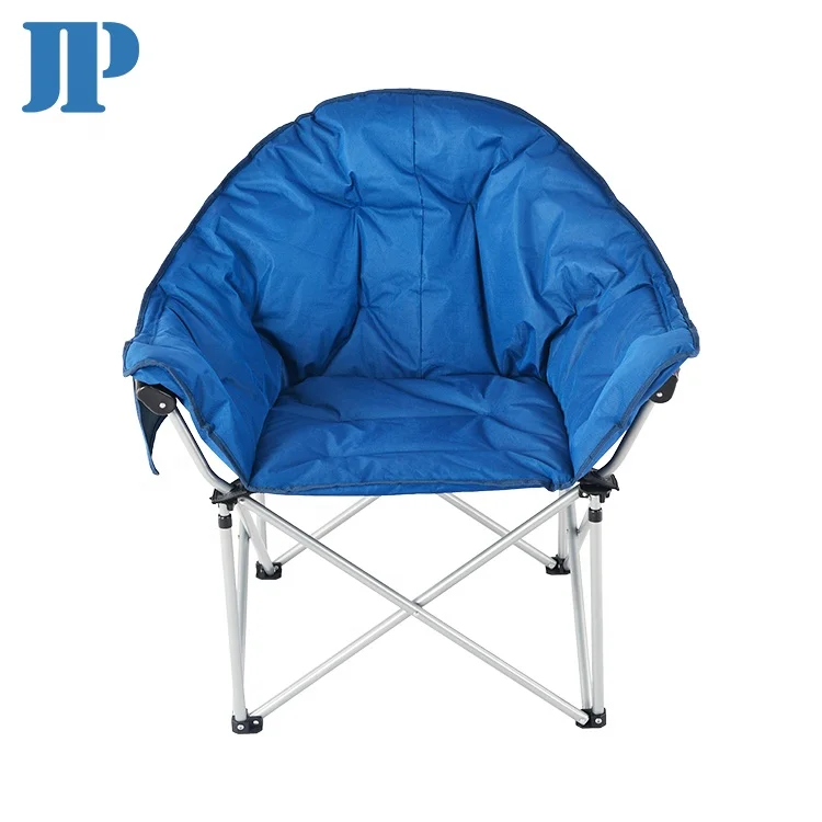 Wholesale New Design lightweight Portable living room Folding Moon Chairs For Adults
