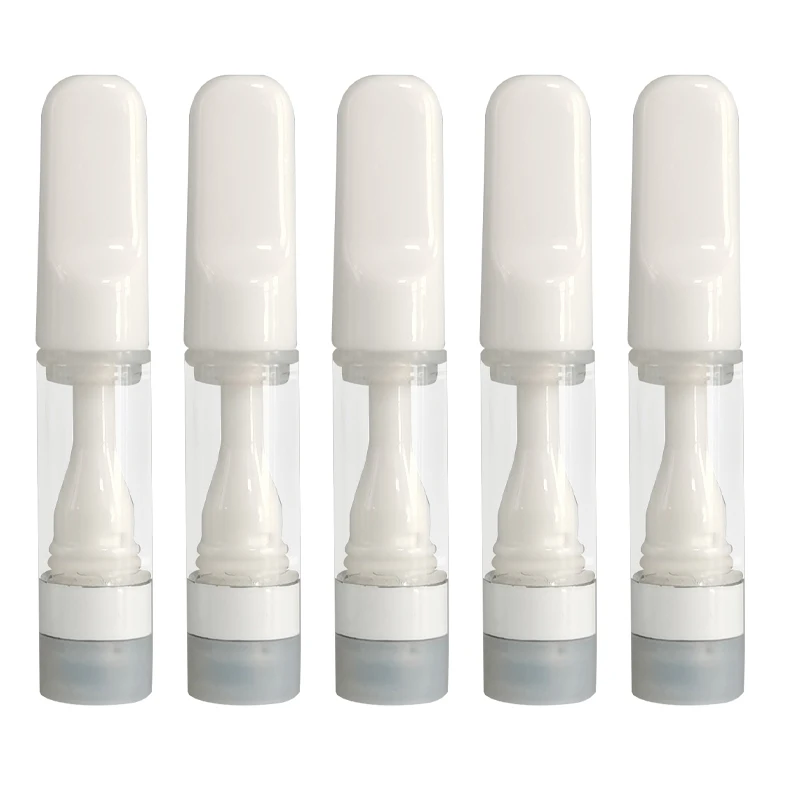 Vape Cartridges Food Grade E Cig Atomizers Thick Oil Cartridge Vaping Pen 1 Gram Full Ceramic Vape Carts