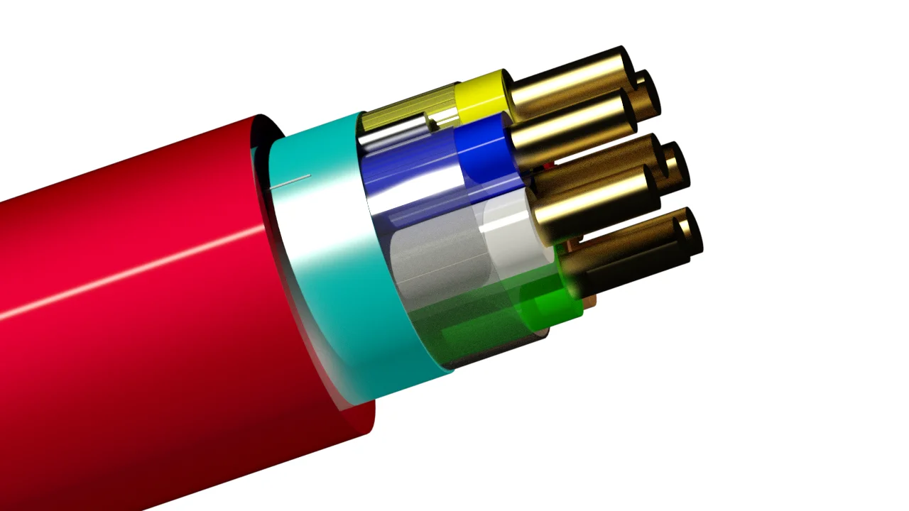 UL fire alarm lszh shielded 1mm 16 18 awg 2c 2 4 6 core hr fpl fplr control cable fire proof wire for alarm system