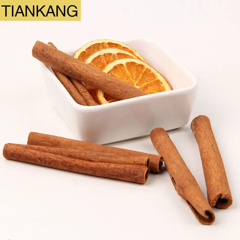 100% Natural Decorative Orange Slice Cinnamon Roll Stick for Candle Cake Bake DIY Material Dried Plants for Christmas