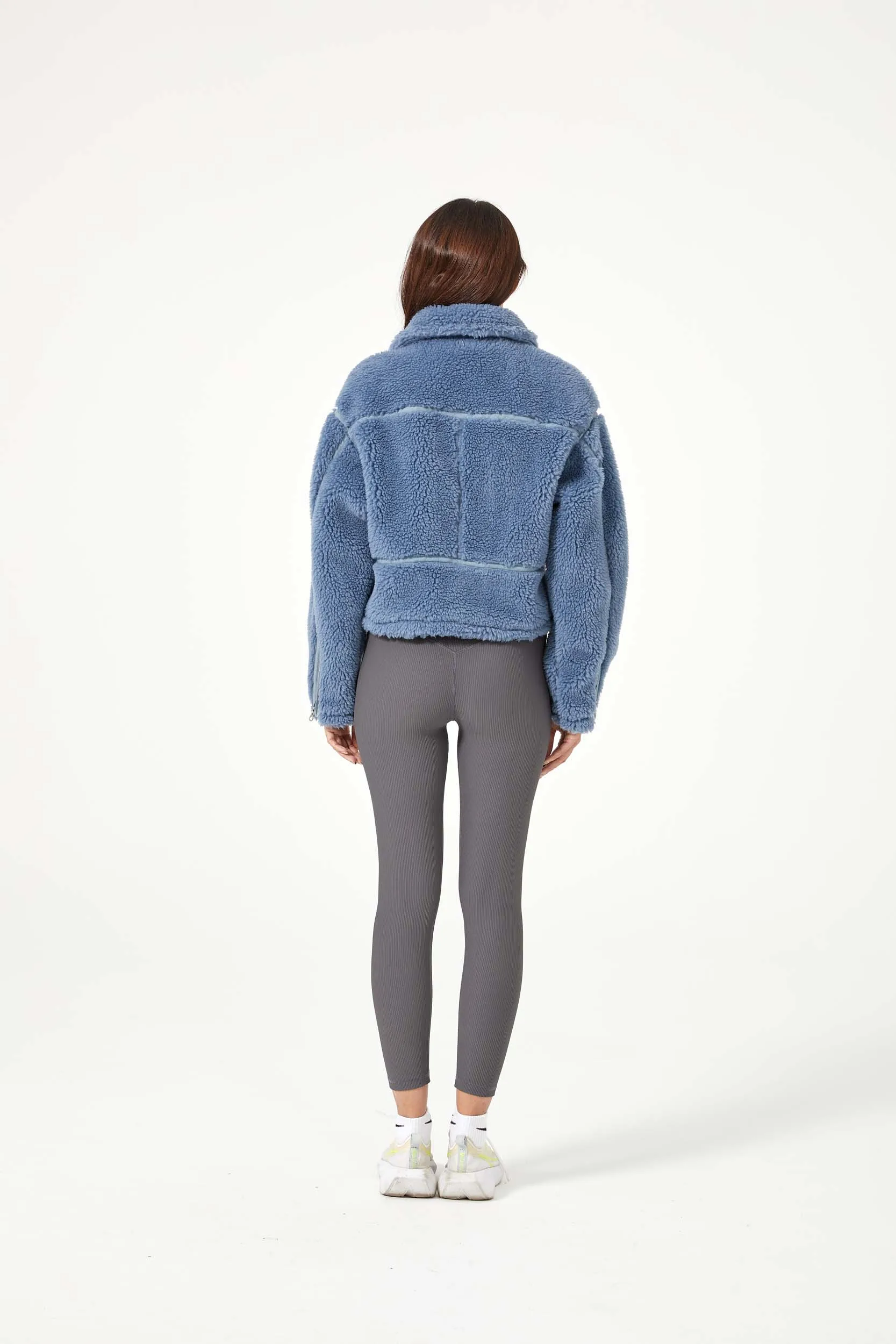 Casacos feminino inverno пальто из искусственного меха casaco teddy женские укороченные куртки для