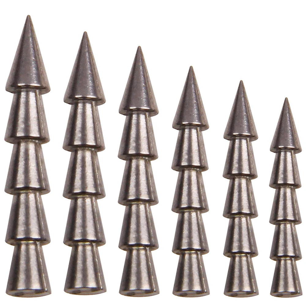 Chentian Tungsten Weights Sinkers Fishing Tackle Pagoda Wacky Nail Sinkers Soft Plastic Fishing Lures Insert Weight Sinker