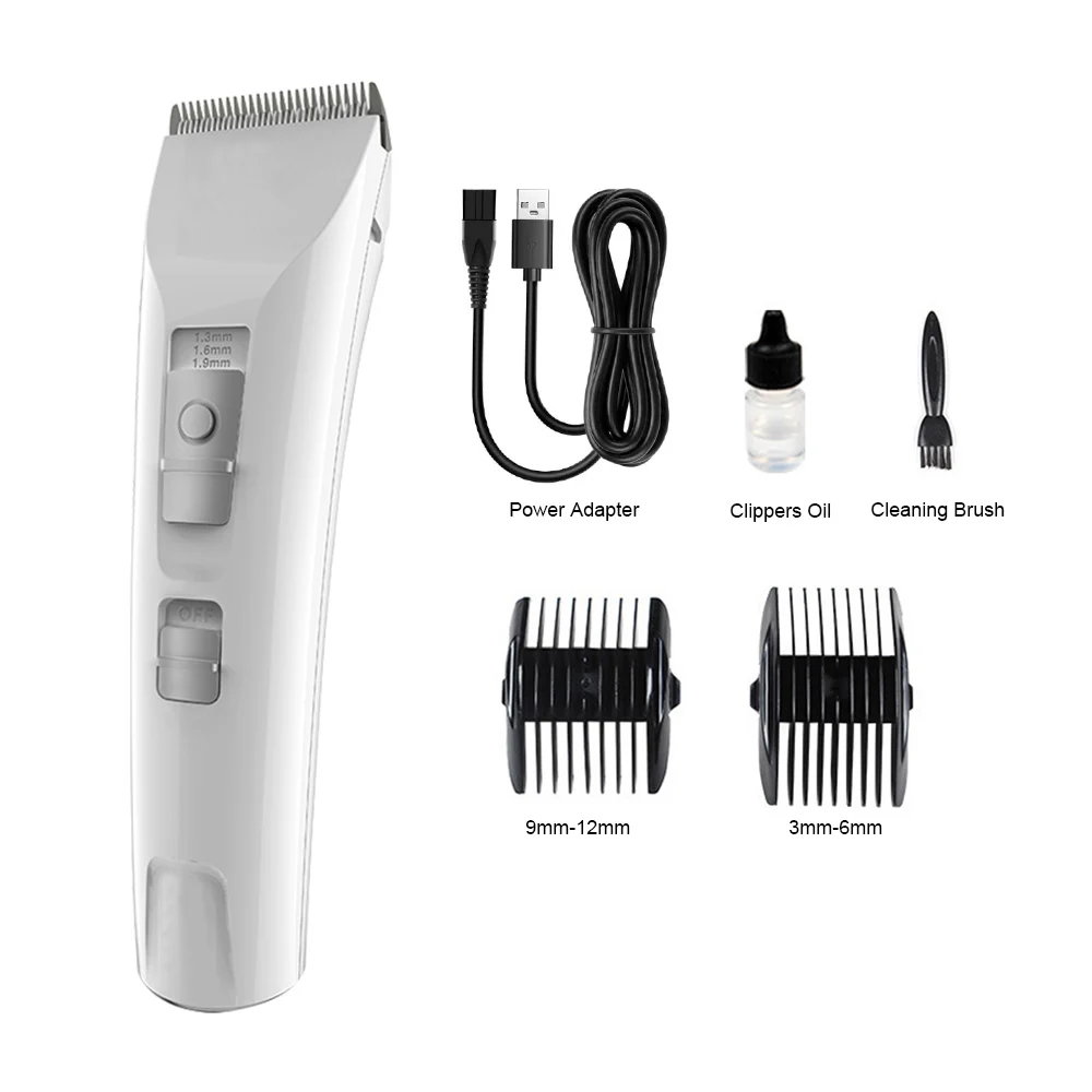 Pet Clippers Hair Cutters Dog Pet Grooming Clipper Pet Shaver Rechargeable Dog Hair Trimmer