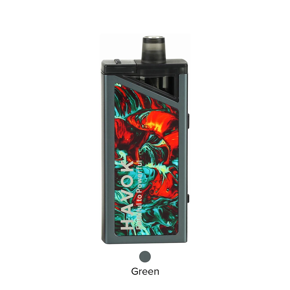 New Products E Cigarette Vape Uwell HAVOK V1 Pod Kit 1800mAh 65W filling cartridge vape