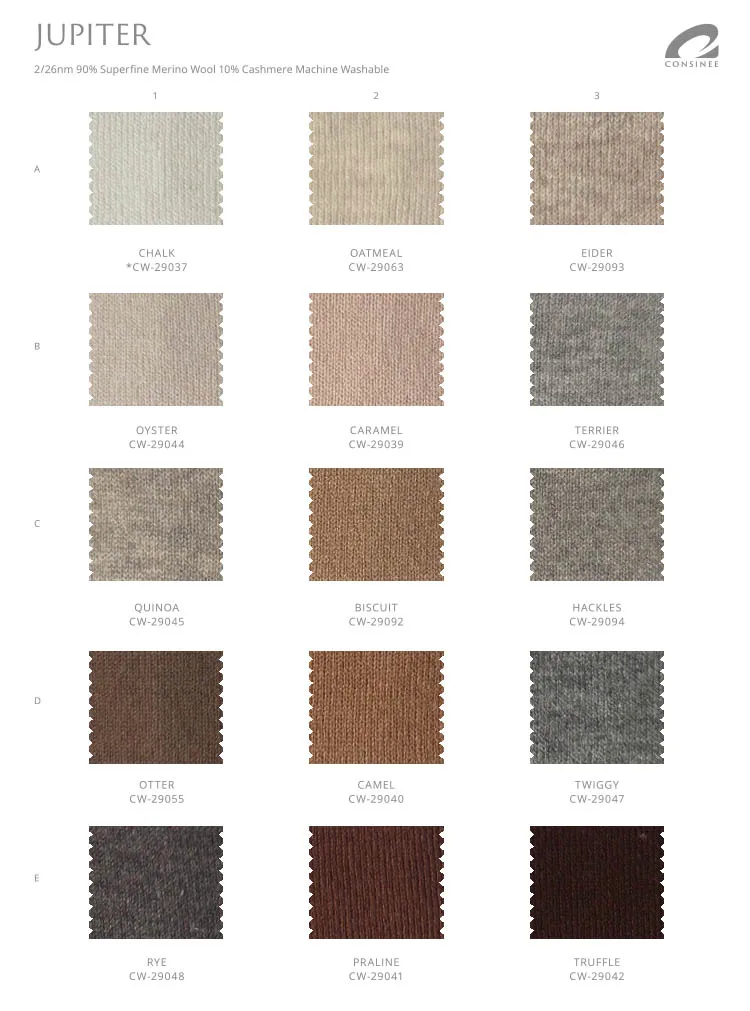 Оптовая продажа Consinee 12GG 90 Merino шерсть 10 кашемир машинная стирка смешанная пряжа