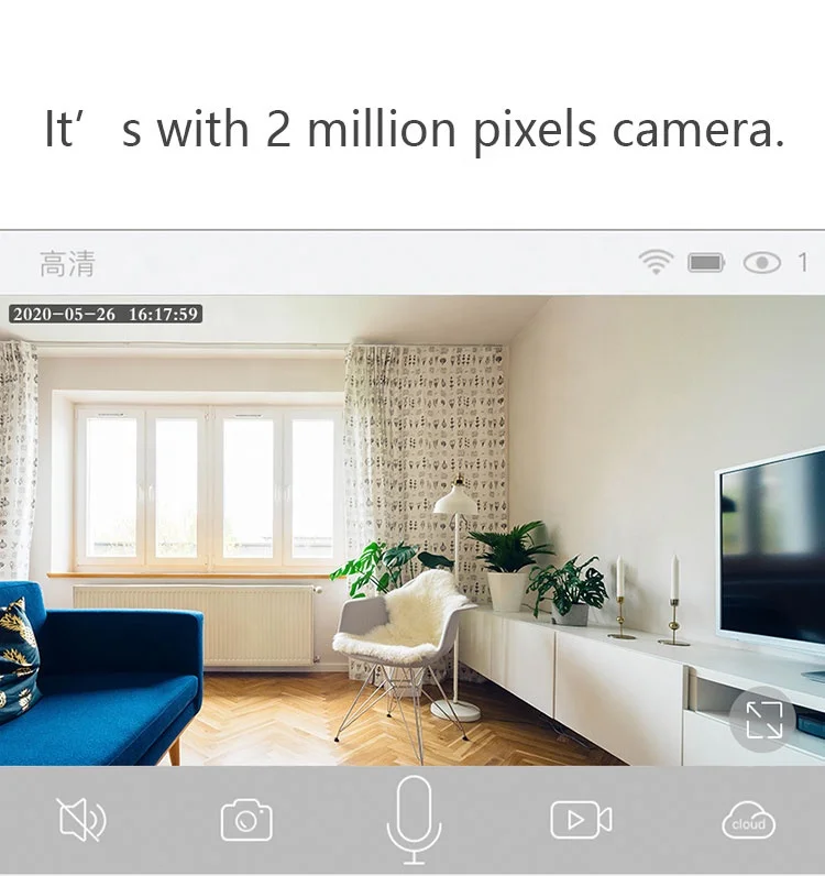 Security WiFi Camera 4G Wirefree Solar Powered Rechargeable Battery Smart Camera System 1080p Night Vision 2-Way Talk