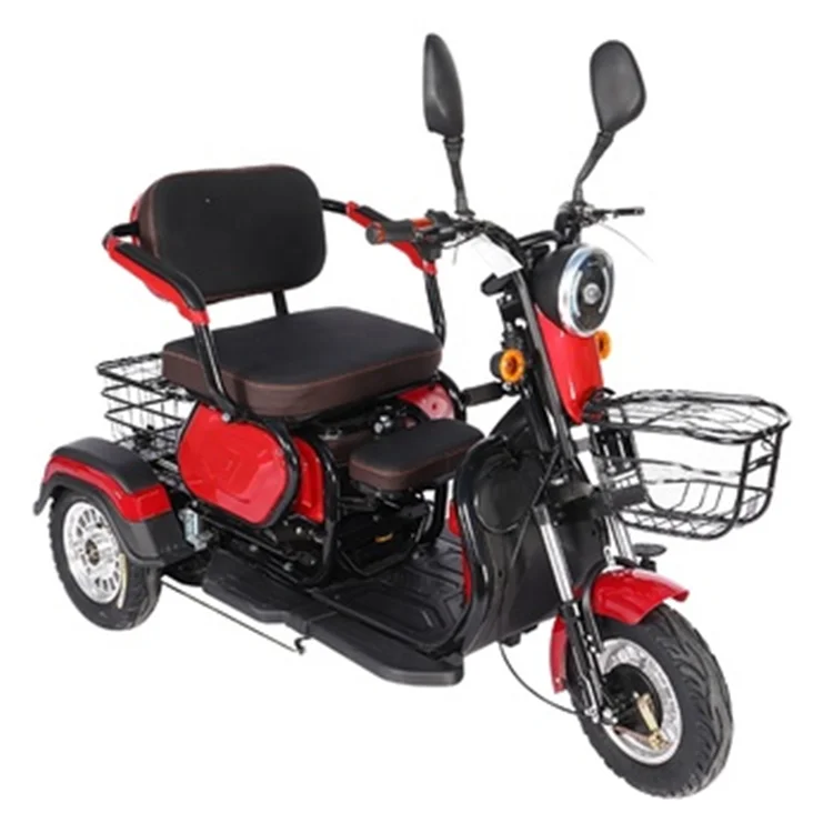 Large capacity city road electric trike 3 wheel electric tricycle motorcycle cheap price adult electric bicycle