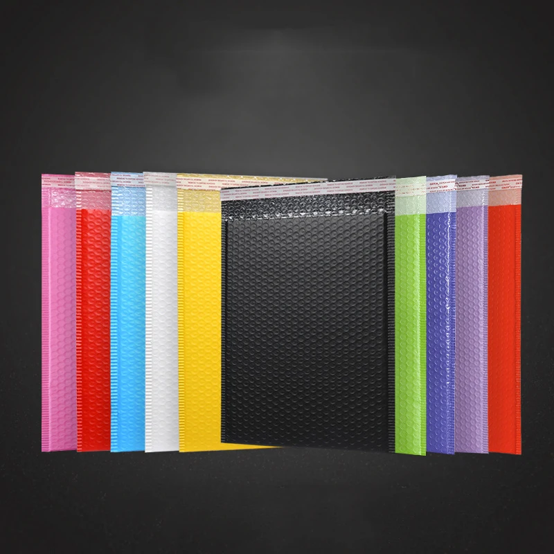 custom logo poly bubble mailer for clothing and shipping package