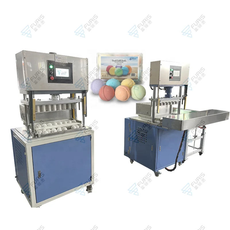 Factory directly Semi-autumatic different kinds of Bubble bath ball machine powder forming machine