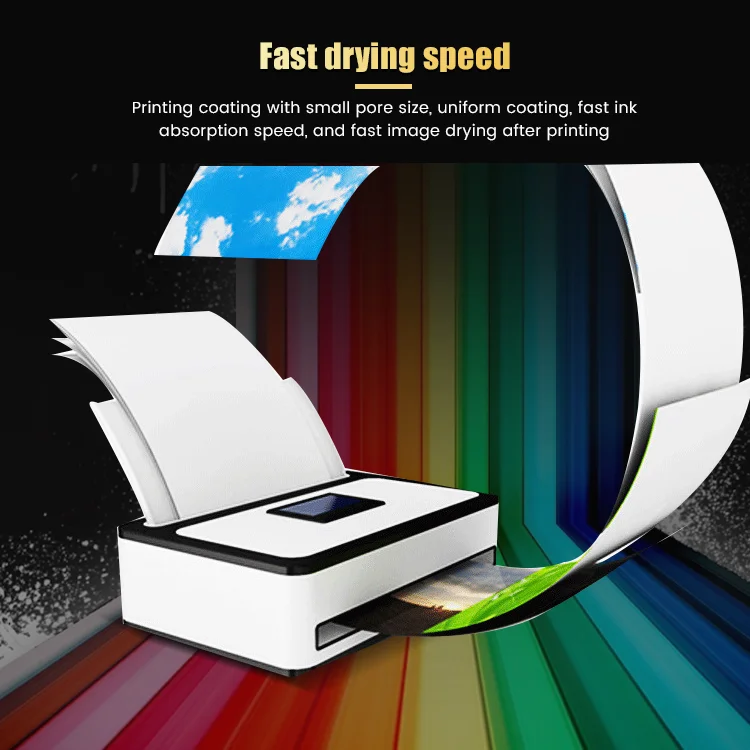 Wholesale High Glossy Photo PaperBy Sheet Inkjet Printing Photo Paper