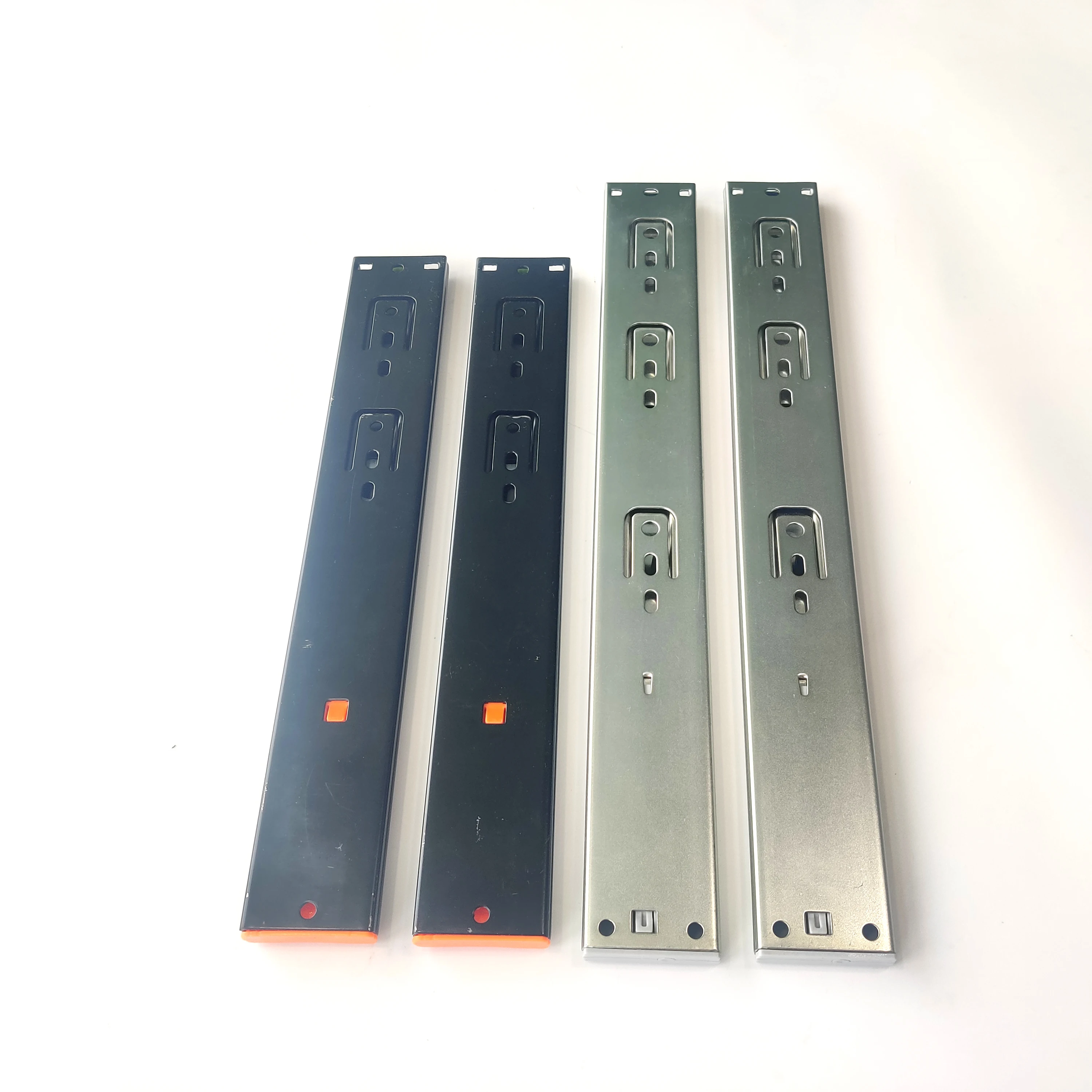 Soft Closing Push Open Full Extention Furniture Hardware Ball Bearing Telescopic Drawer Slide