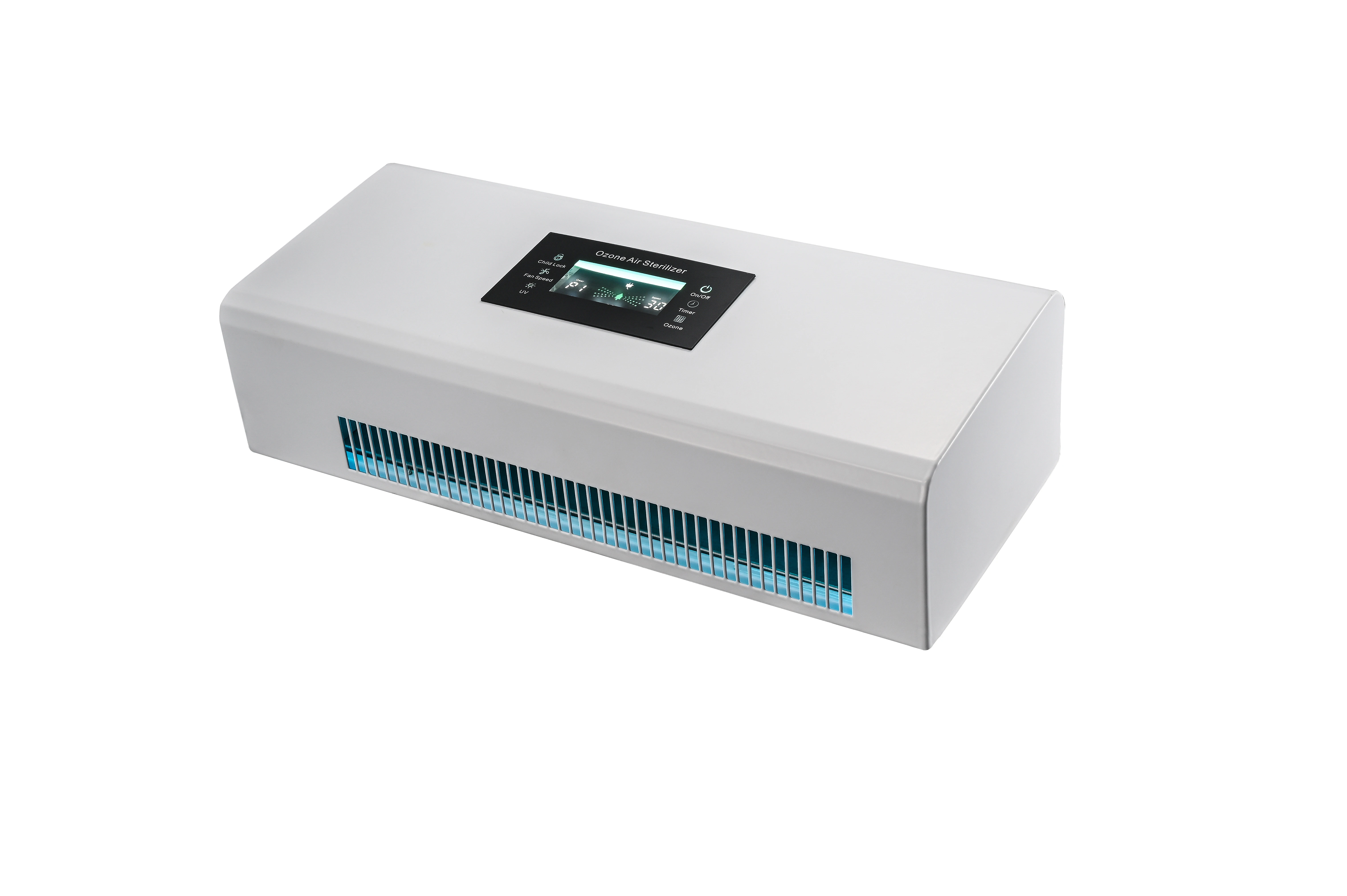 
Hot Sale Wall mounted air purifier UV Ozone Air Sterilizer Purifier Disinfection with Negative Ions uvc lamp 