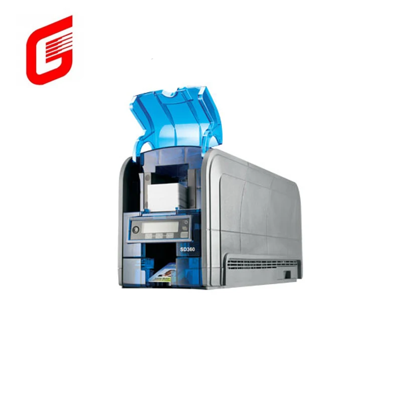 Распродажа автоматический двухсторонний пластиковый принтер для идентификационных карт Datacard SD360